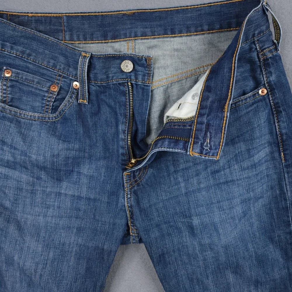 Levi's 527 Slim Bootcut Jeans Mens 30x30 Blue Denim Medium Wash
